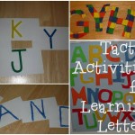 Tacticle Activities for Learning Letters