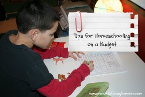 Homeschooling on a Budget