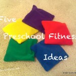 colorful beanbags for preschool fitness