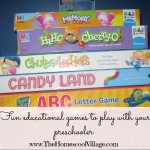 Educational Preschool Games | TheHomeschoolVillage.com